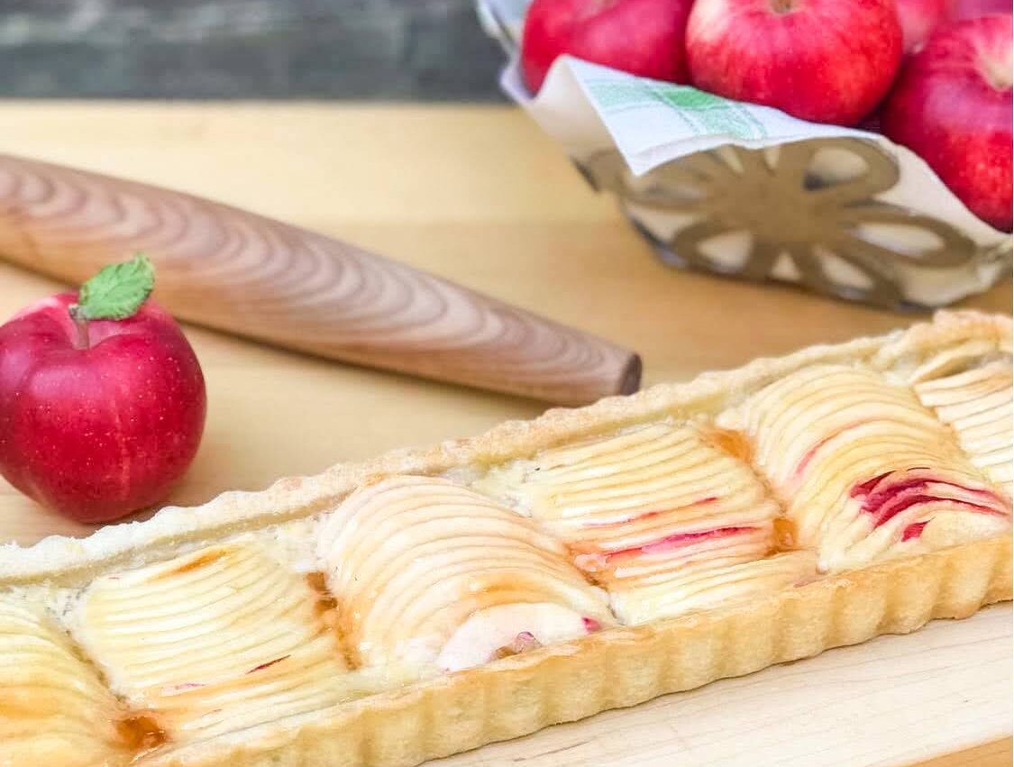 <i class='fas fa-star' aria-hidden='true'></i> Tarte aux pommes Française