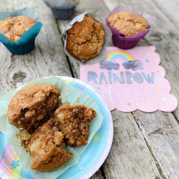 Muffins son et raisins