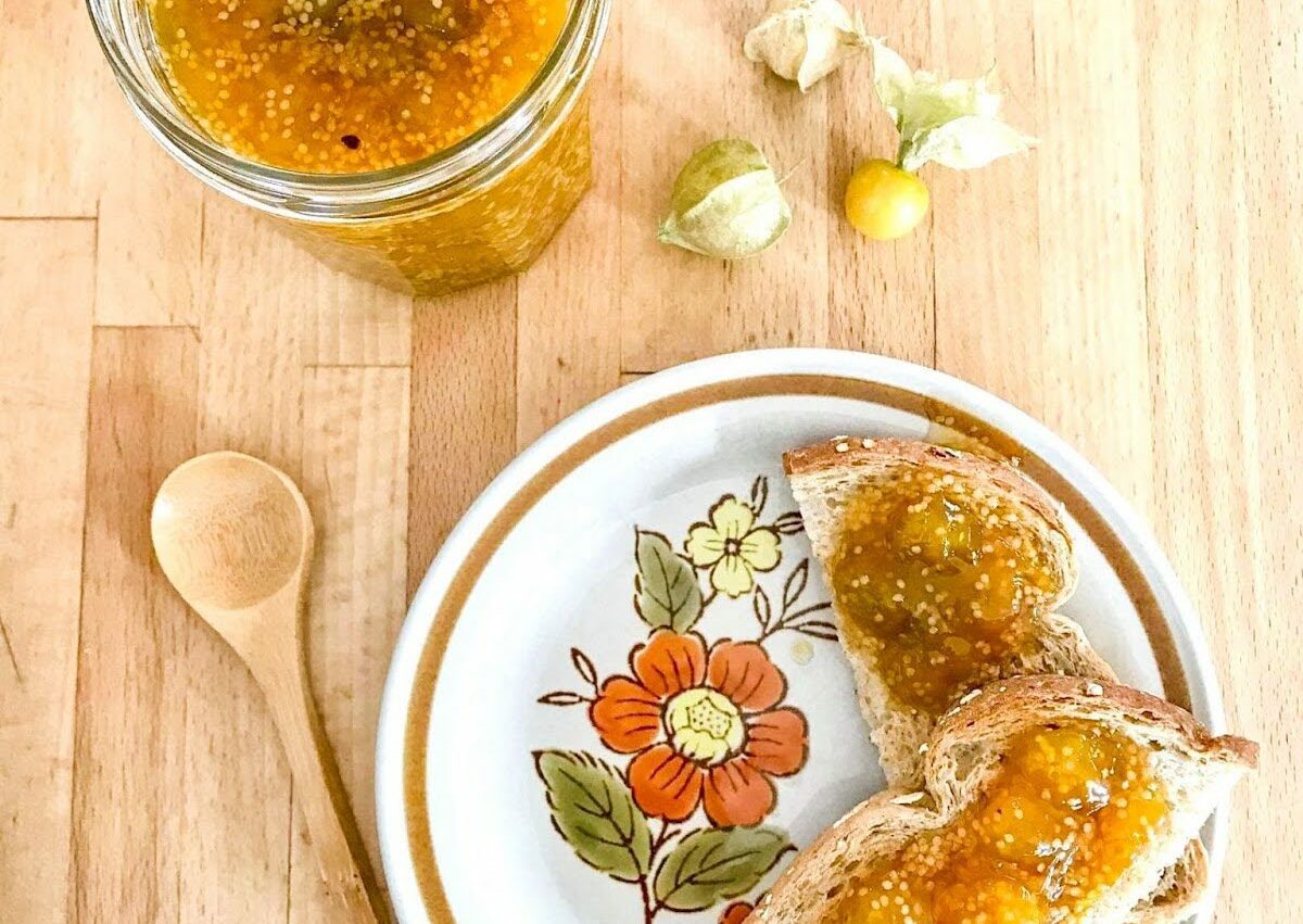 Confiture de cerises de terre / physalis