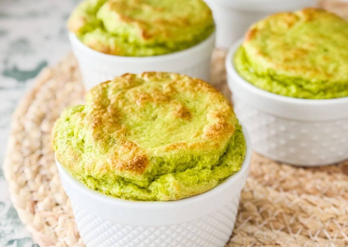 Soufflés aux asperges