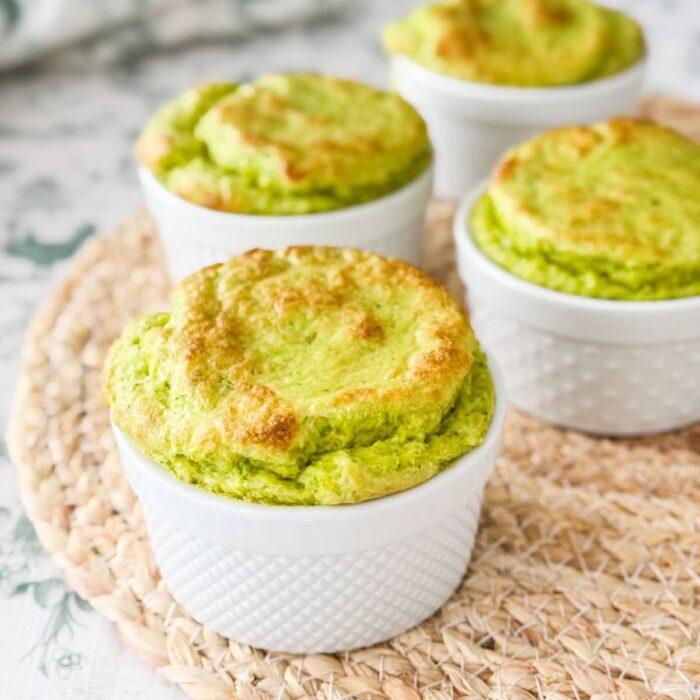 Soufflés aux asperges