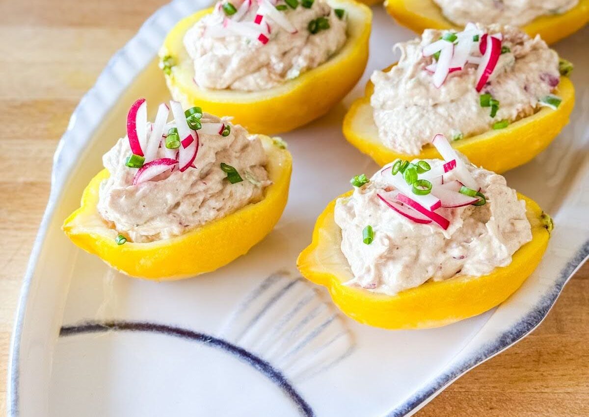 <i class='fas fa-star' aria-hidden='true'></i> Citrons farcis mousse thon