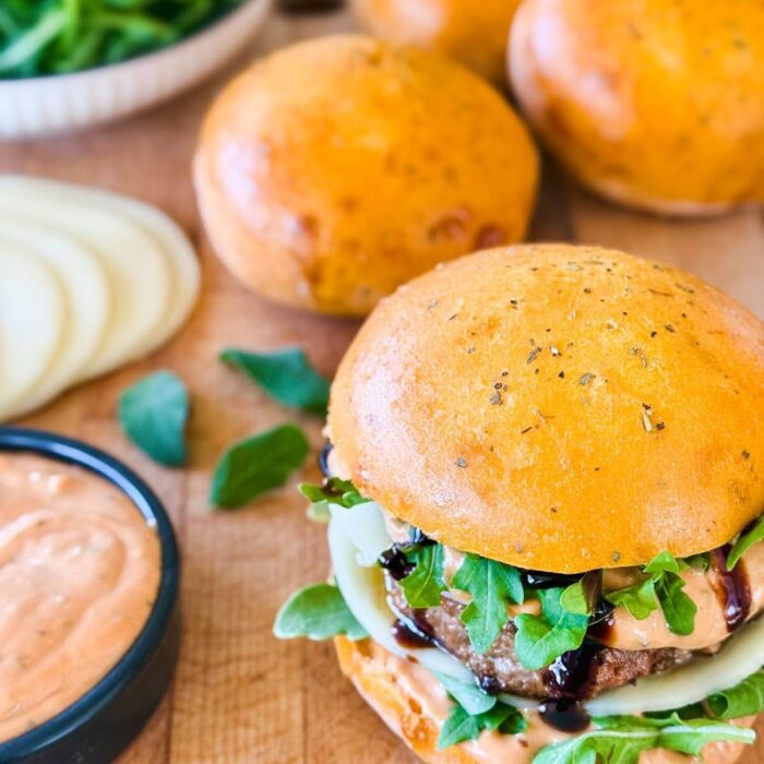 Burger Saltimbocca