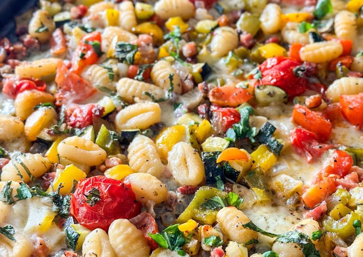 <i class='fas fa-star' aria-hidden='true'></i> À la Plaque : Gnocchis aux légumes du soleil et mozzarella