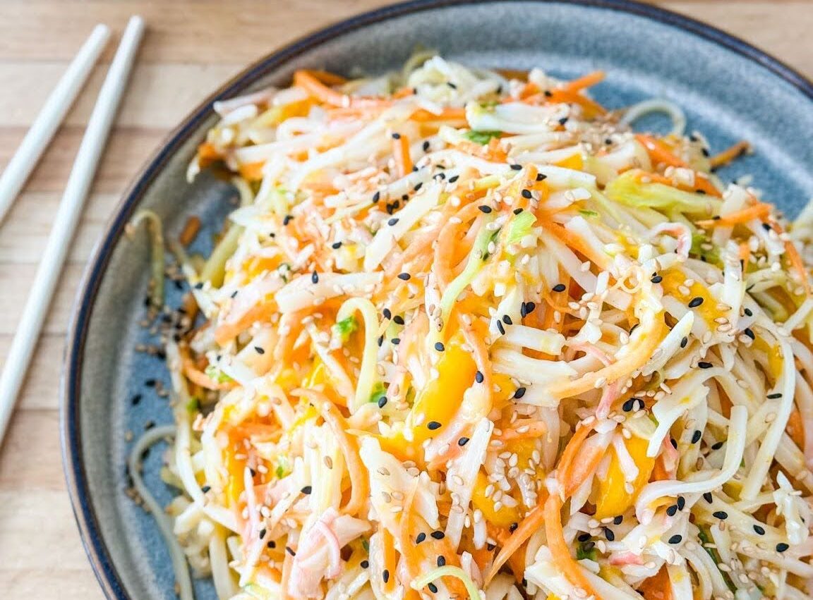 Salade nouilles de riz kanikama