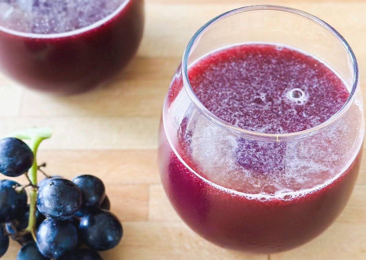 Jus de raisins frais