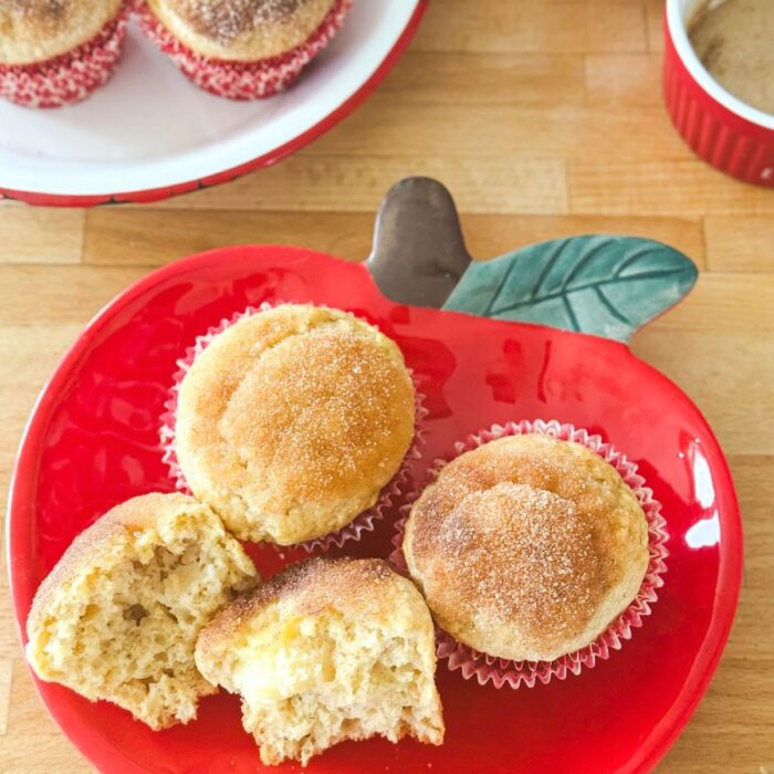 Muffins style beignets pomme cannelle