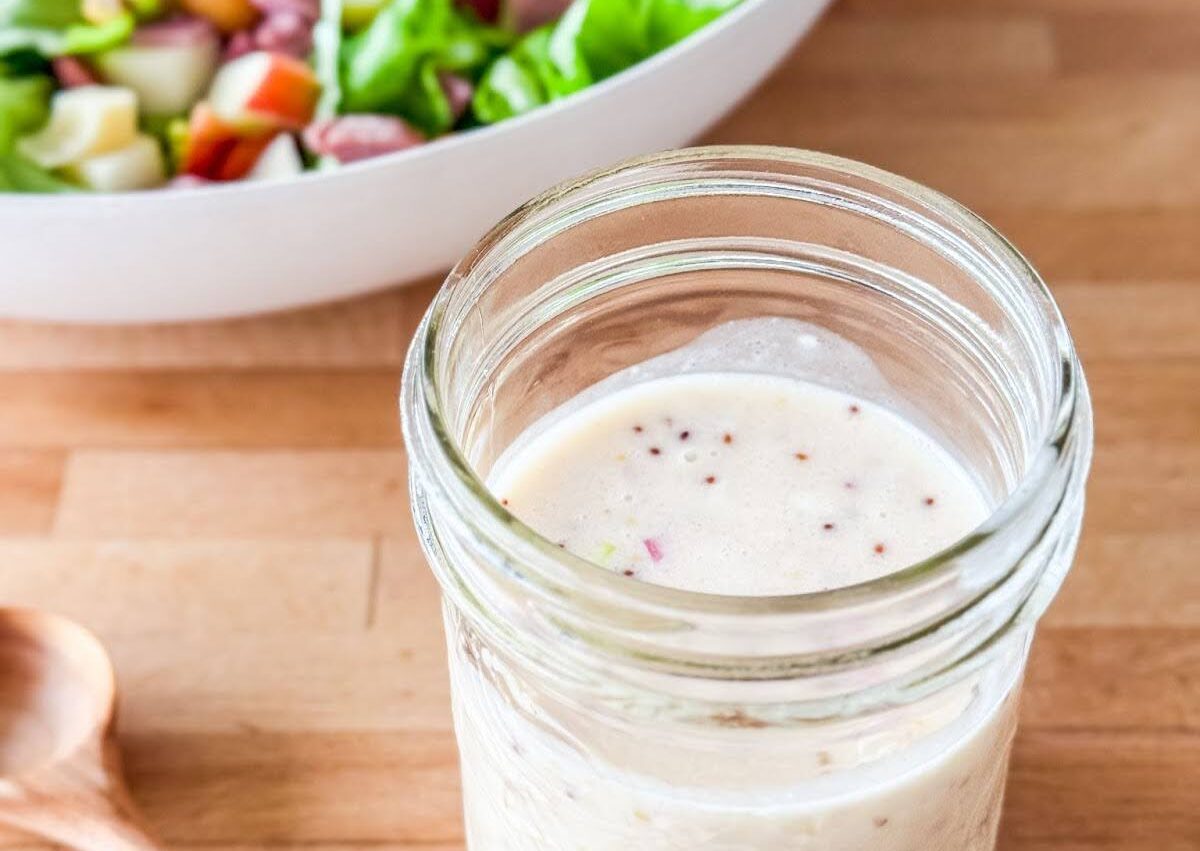 Vinaigrette crémeuse échalote-érable