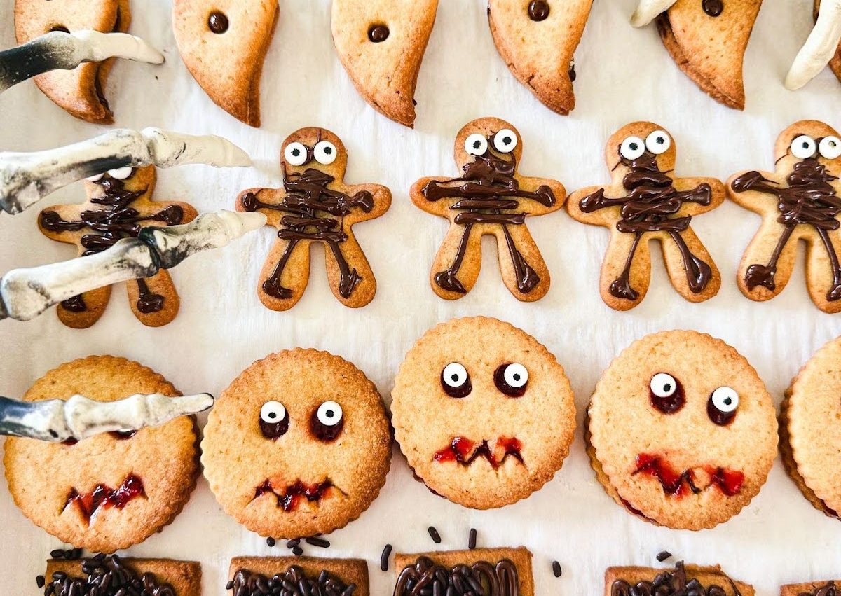 Assortiment de sablés d’Halloween