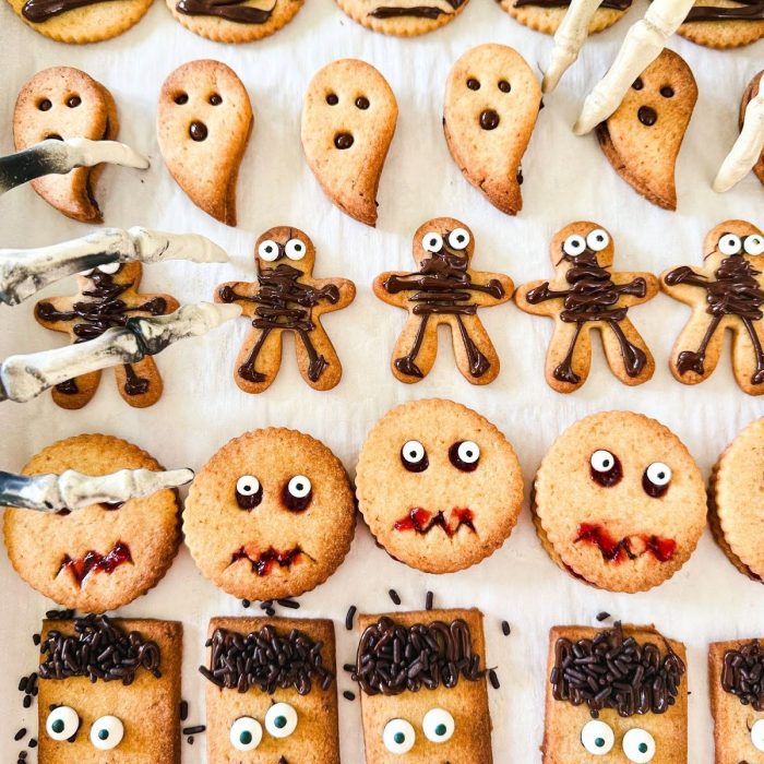 Assortiment de sablés d’Halloween