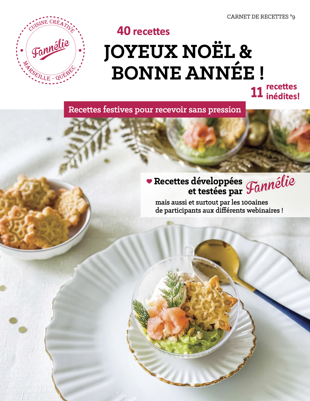 Carnet de Recettes n°9 | Joyeux Noël et Bonne année !