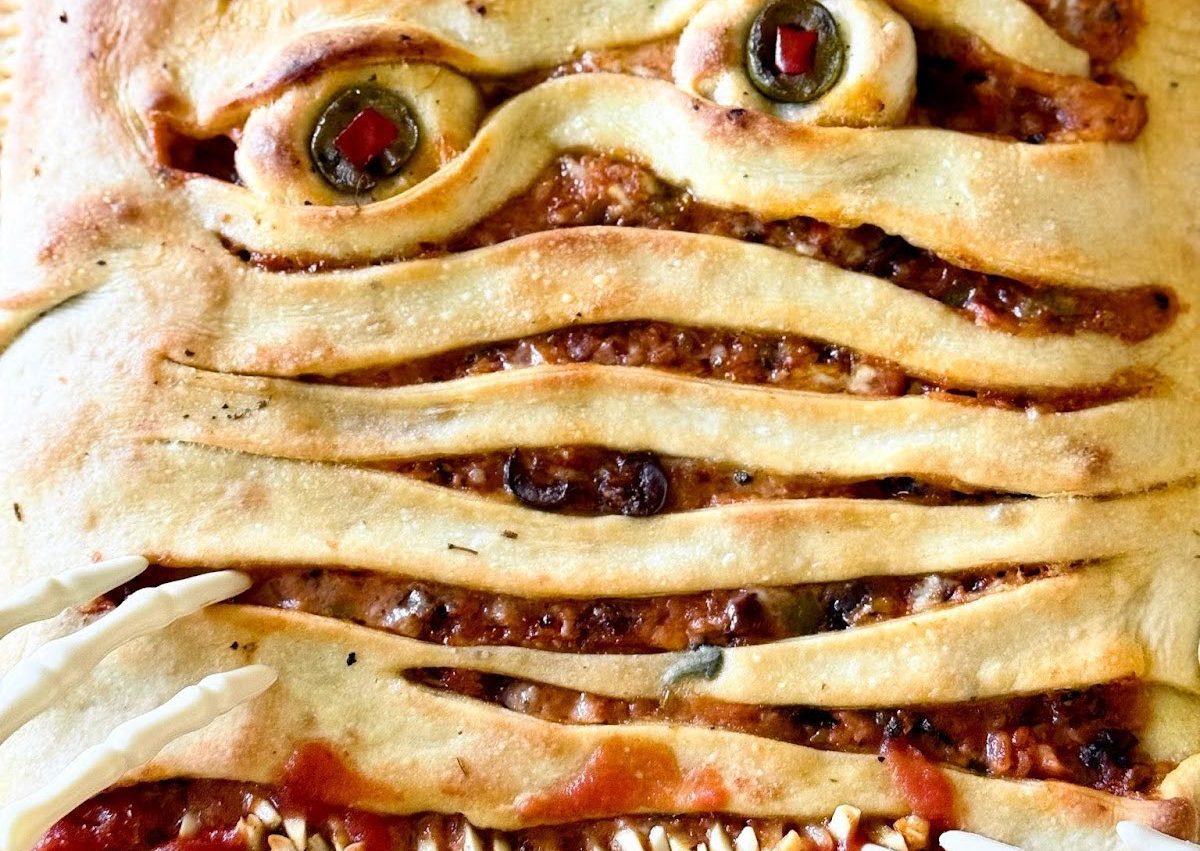 Monstro-Pizza d’Halloween