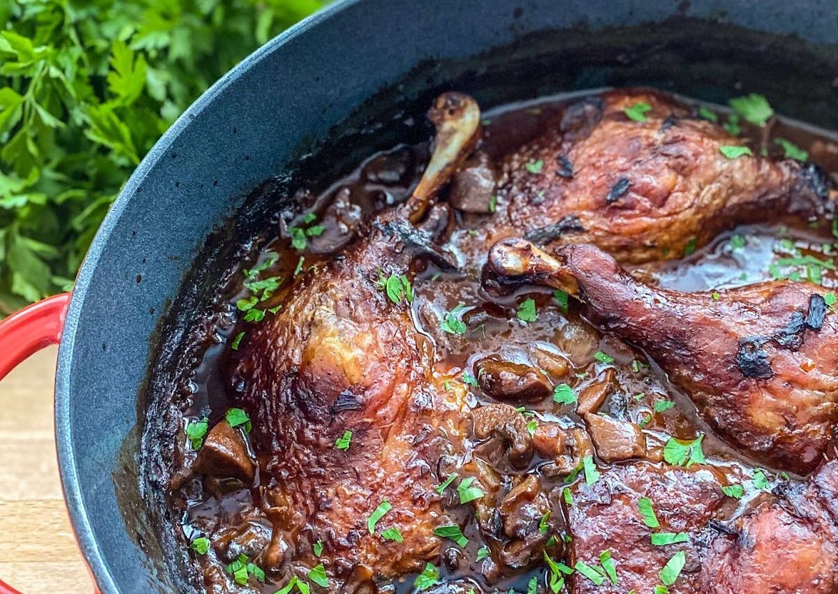 Mijoté de canard forestier
