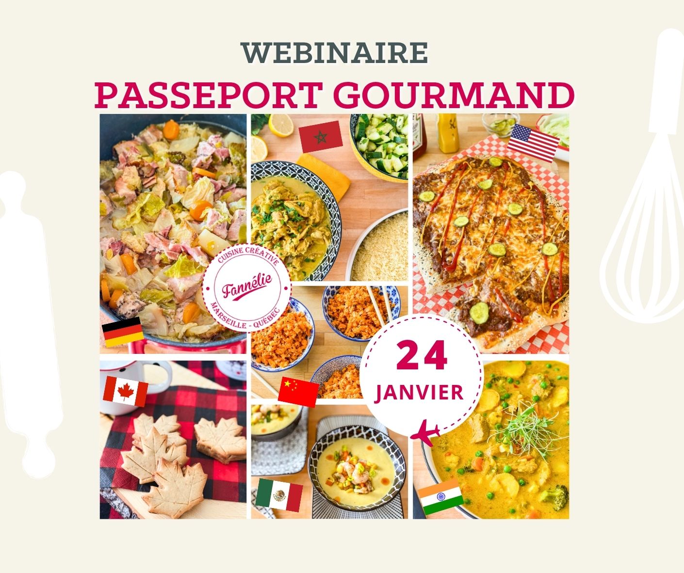 Webinaire « Passeport gourmand »
