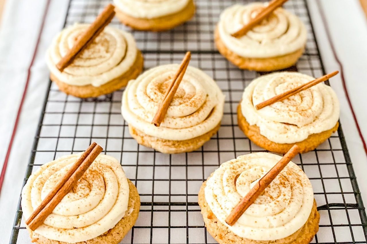 Biscuits style roulés à la cannelle
