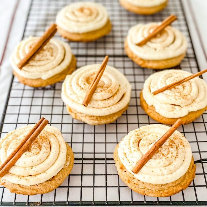 Biscuits style roulés à la cannelle