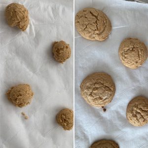 Biscuits style roulés à la cannelle