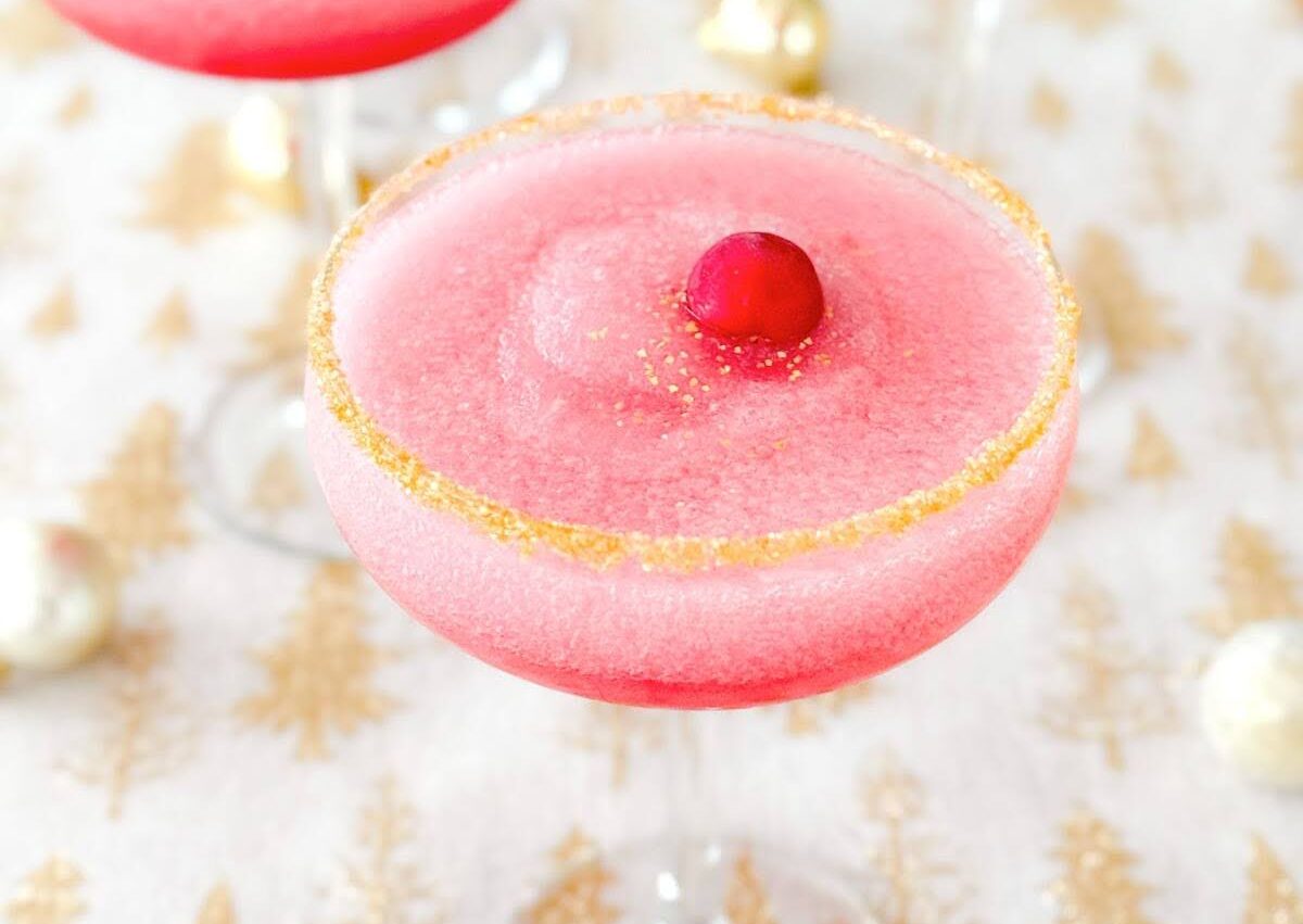 Margarita granité canneberges / cranberries