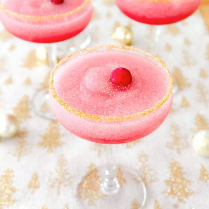 Margarita granité canneberges / cranberries