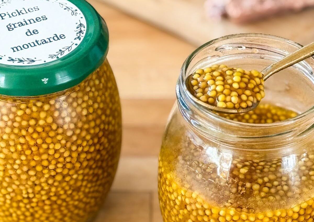 Pickles graines de moutarde