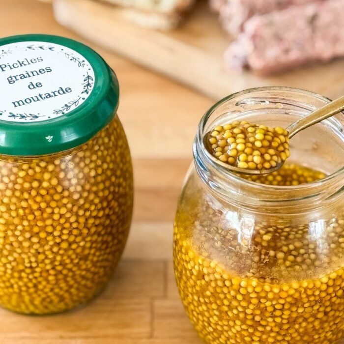 Pickles graines de moutarde