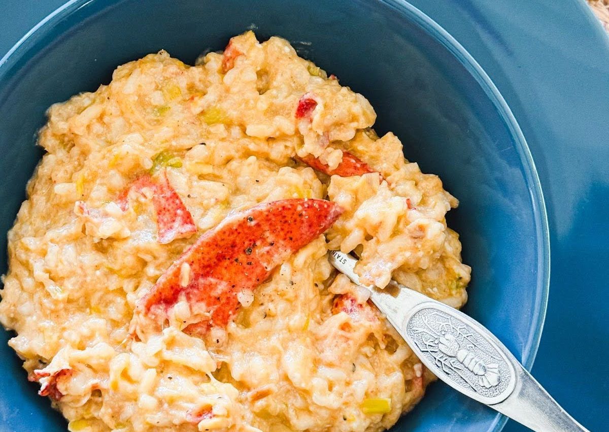 Risotto au homard