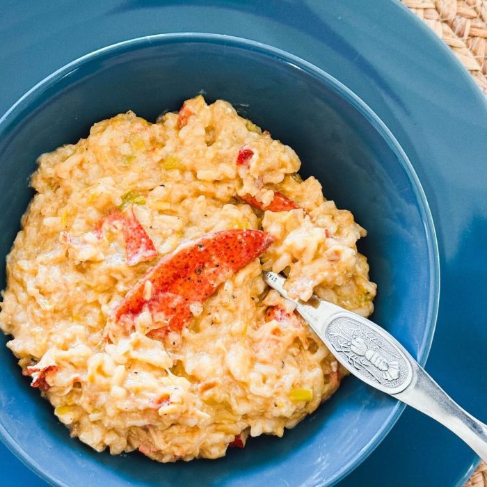 Risotto au homard