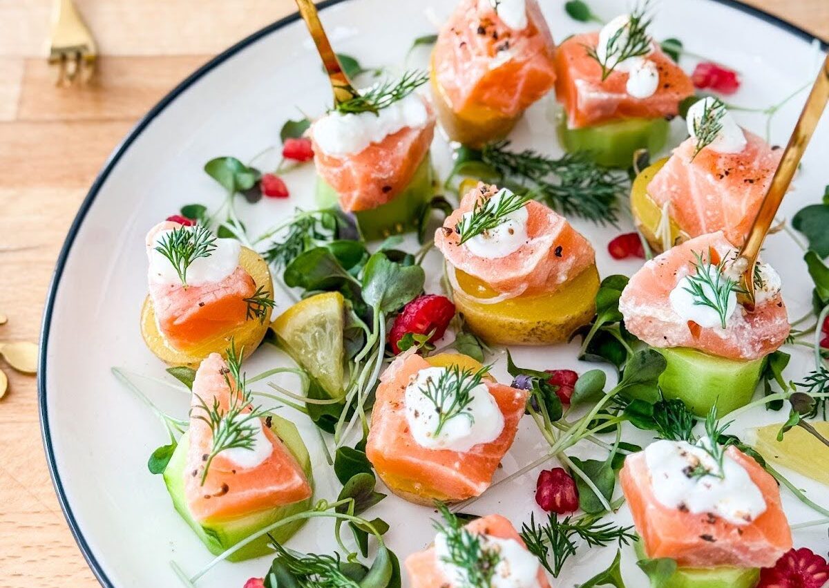 Saumon mariné à la Suédoise