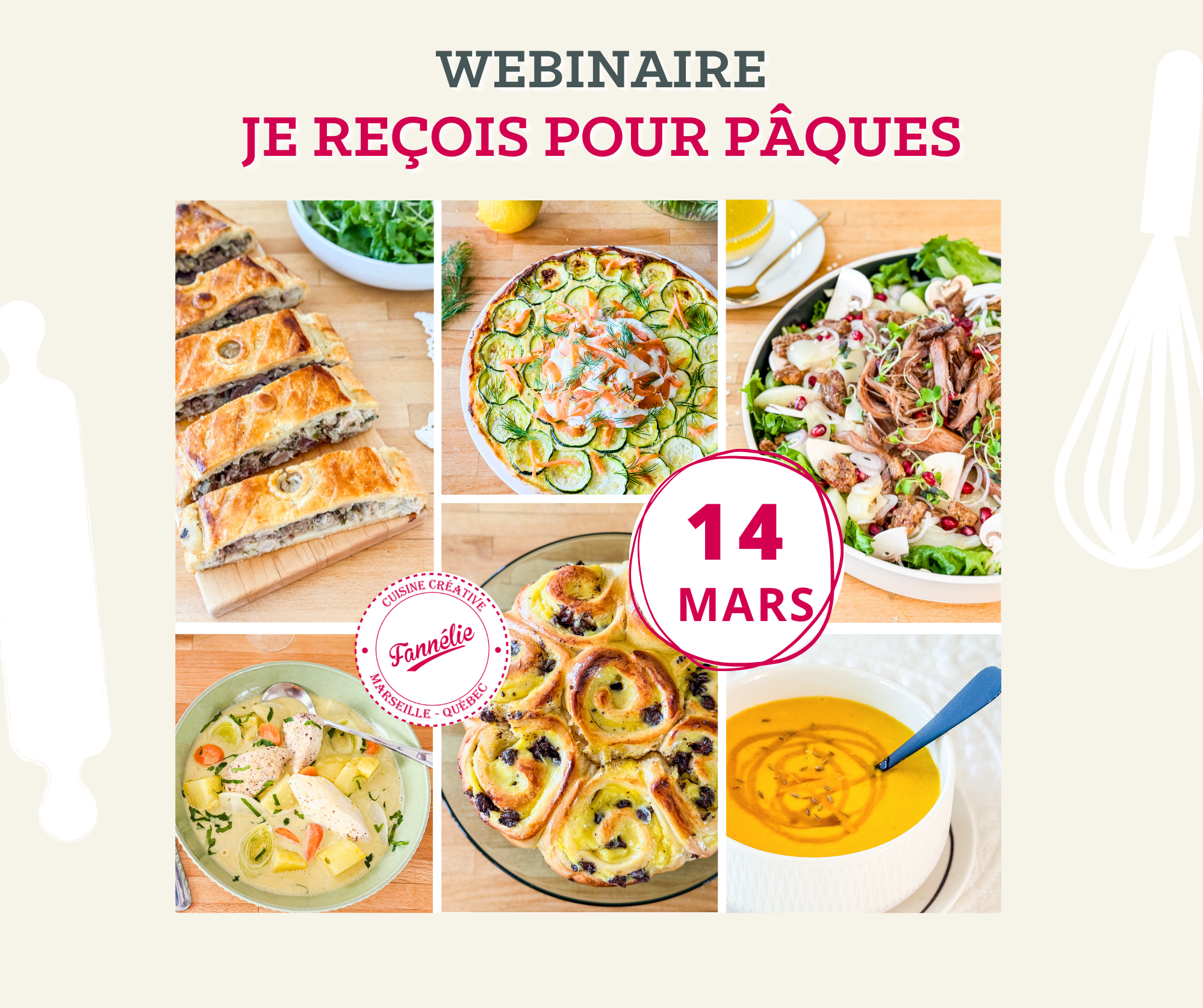 Webinaire « Je reçois pour Pâques »
