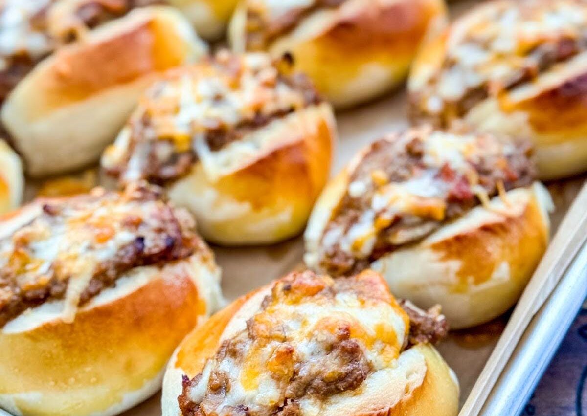 Petits pains fourrés à la viande
