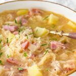 Soupe repas façon choucroute