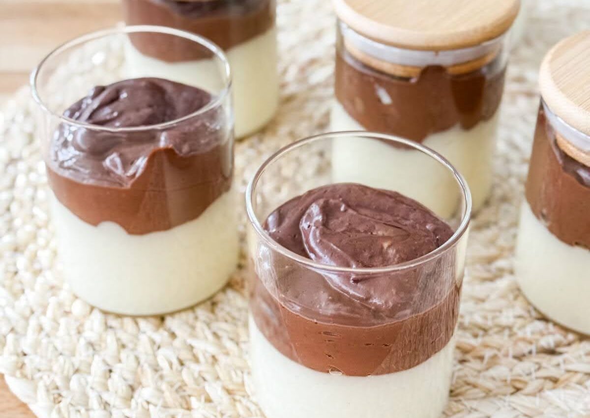 Crème dessert vanille-chocolat