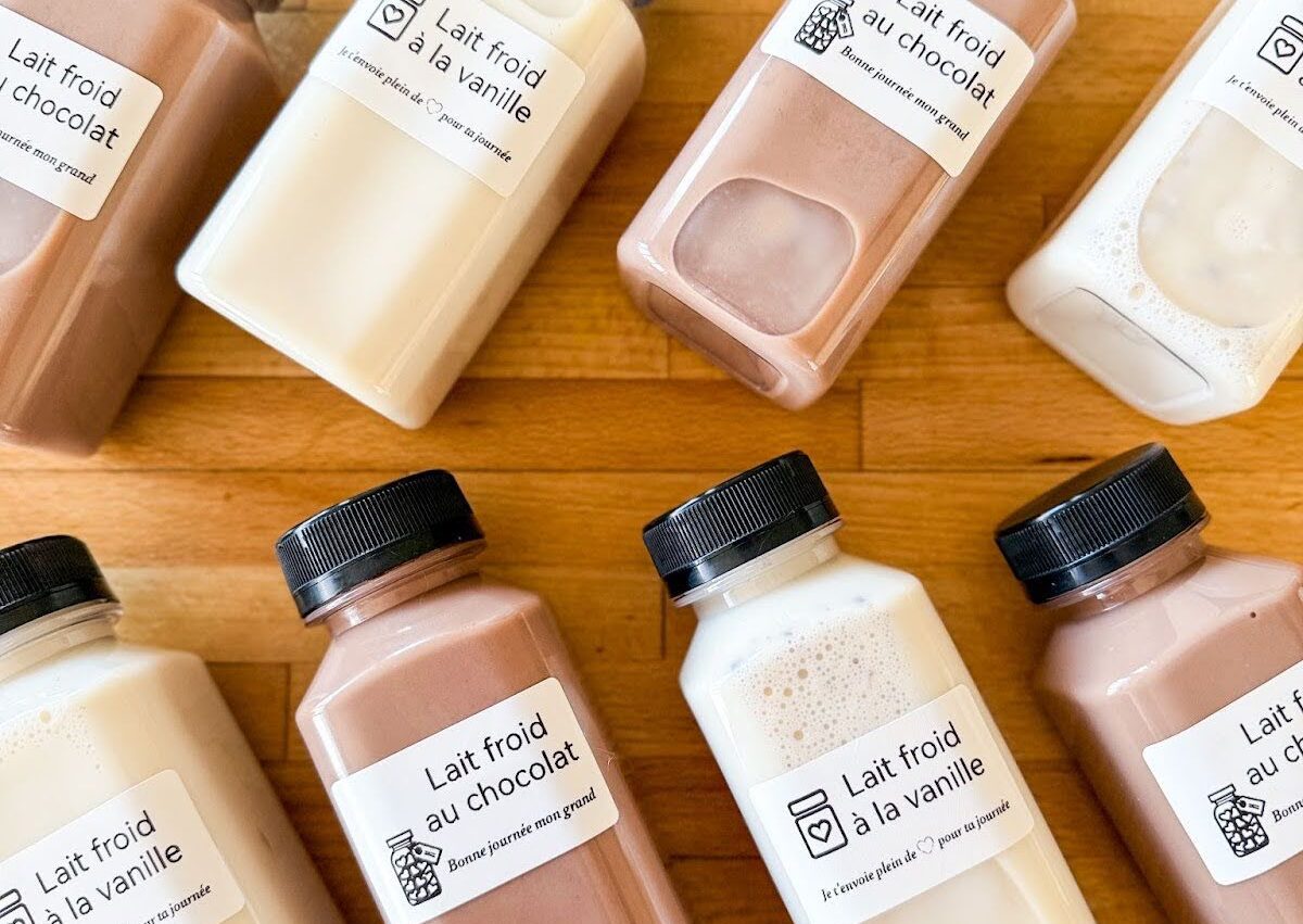<i class='fas fa-star' aria-hidden='true'></i> Lait froid à la vanille ou au chocolat