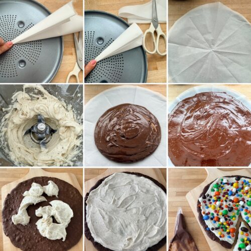 Pizza-brownie