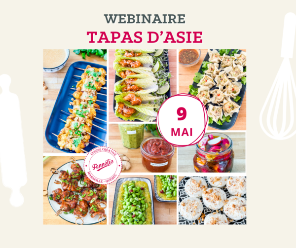 Webinaire « Tapas d’Asie »