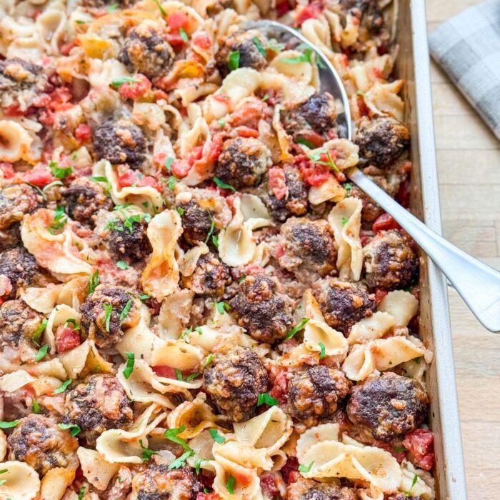 « One pot » pasta-tomates-boulettes