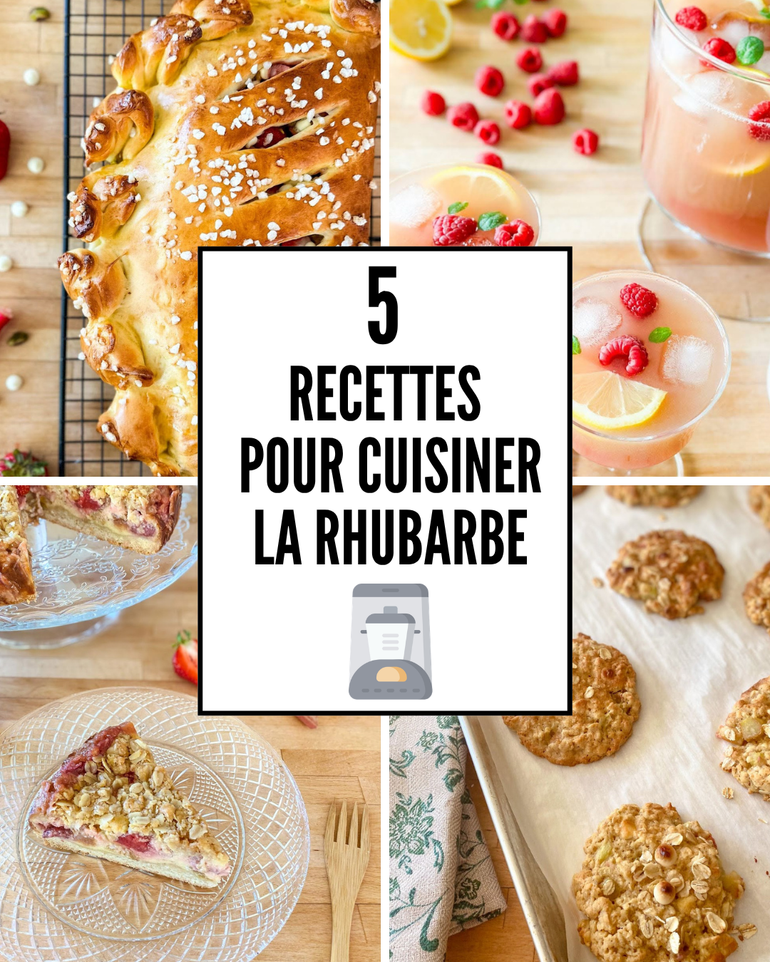 5 recettes pour cuisiner la rhubarbe