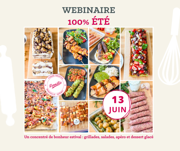 Affichette web 100% été avec date