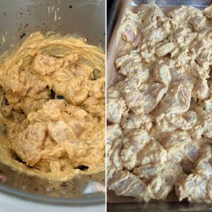 Salade de poulet shawarma