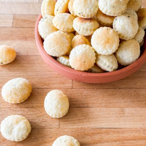 Biscuits apéritifs au fromage de chèvre