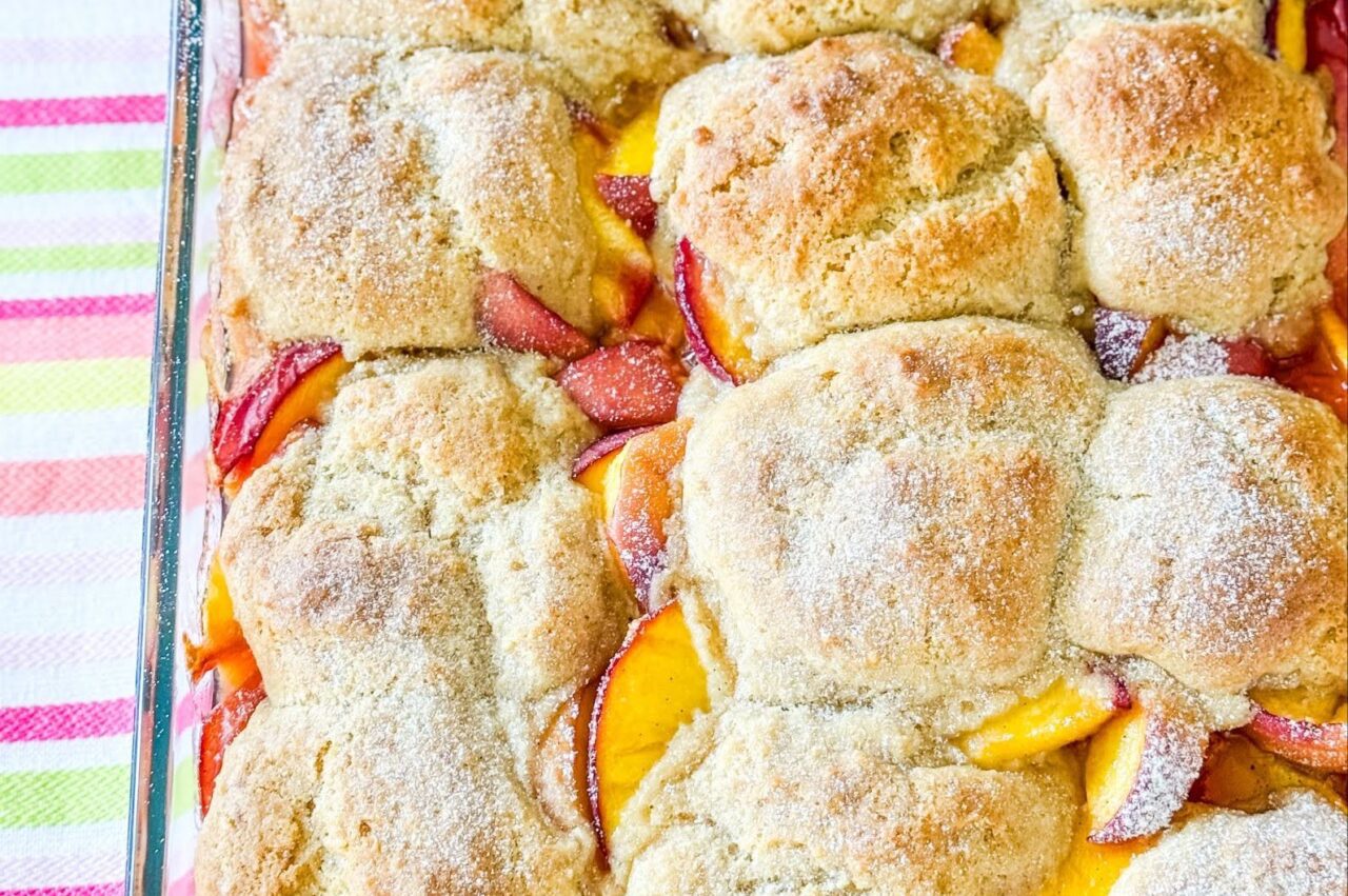 Cobbler aux pêches