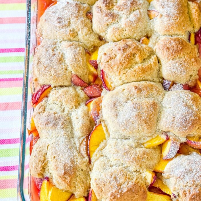 Cobbler aux pêches