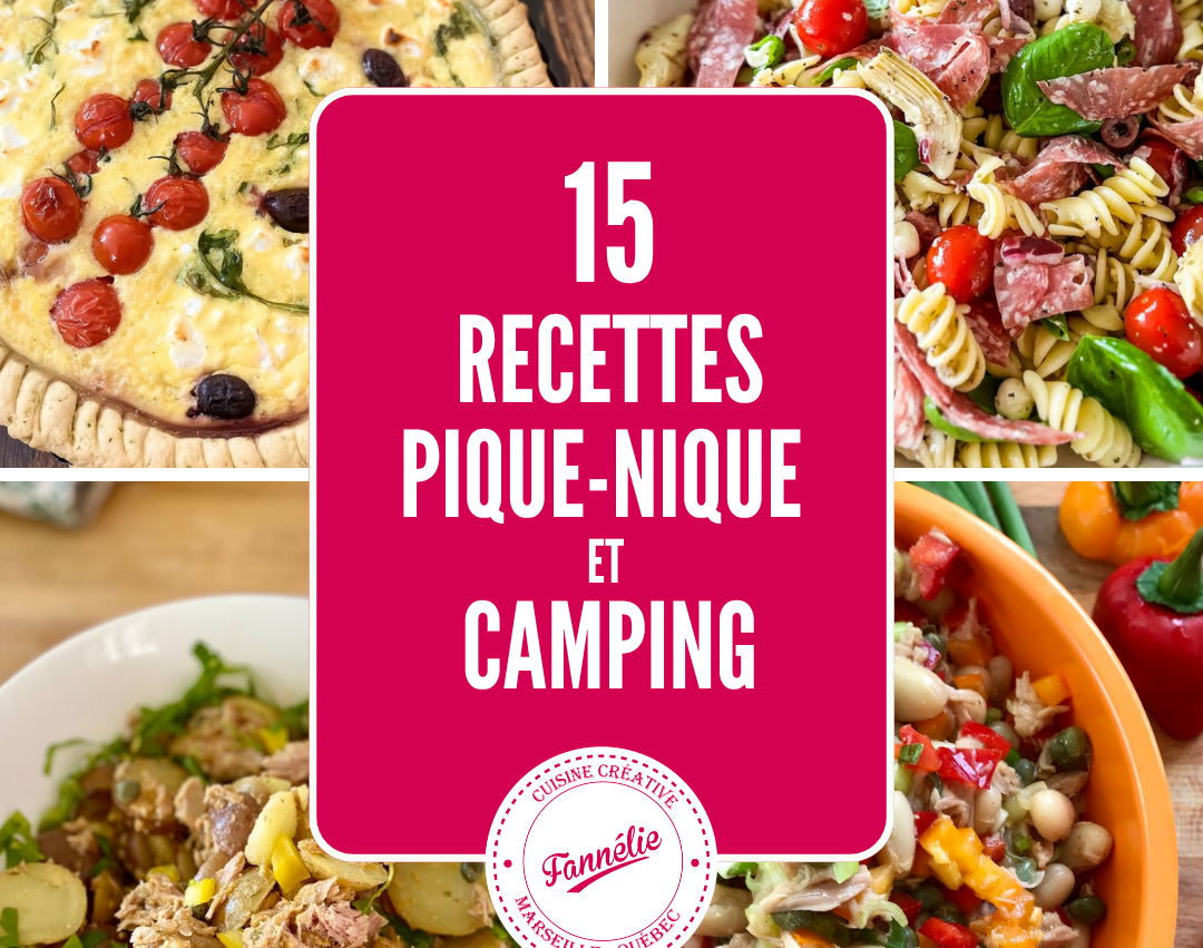 15 recettes pique-nique et camping