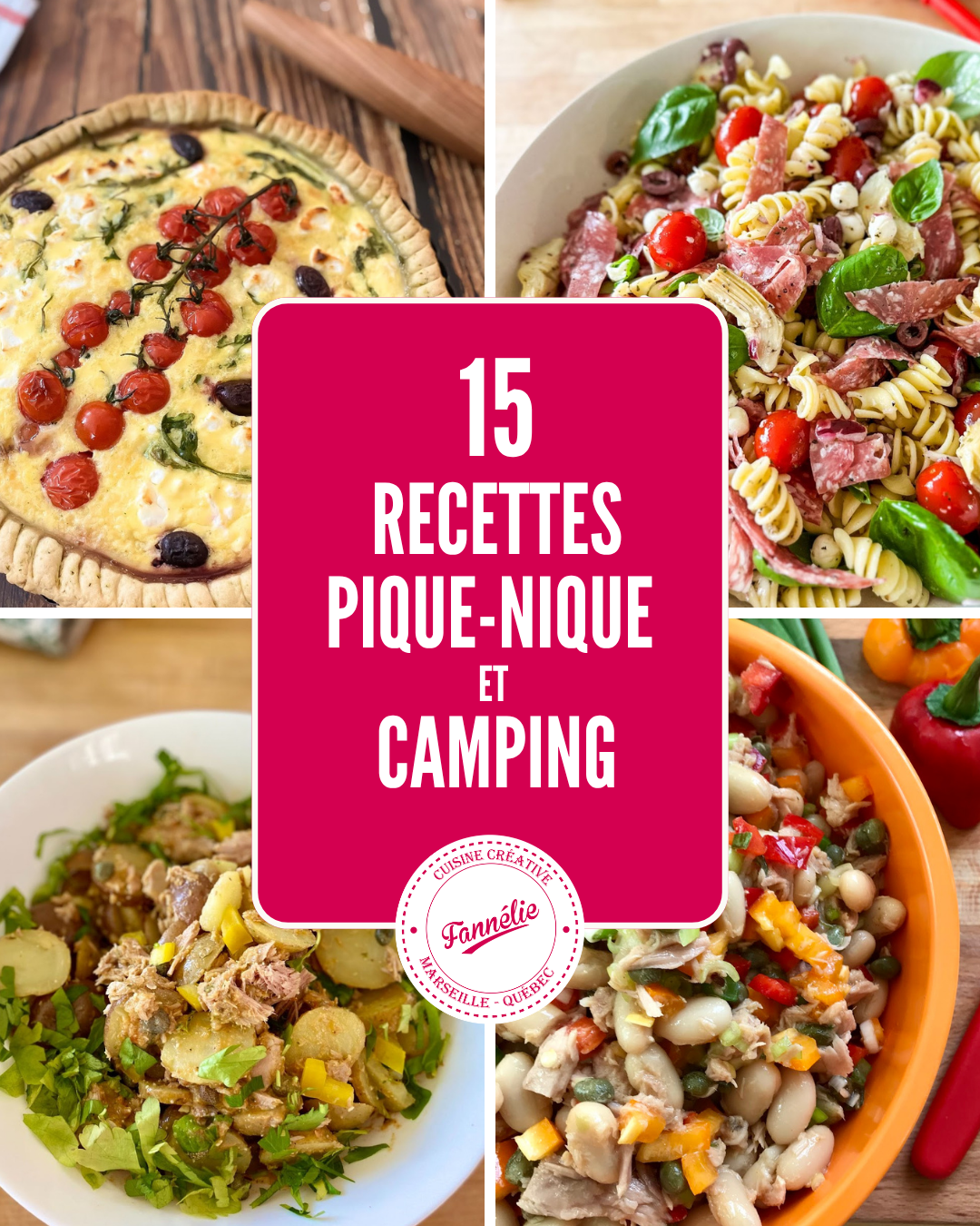 15 recettes pique-nique et camping